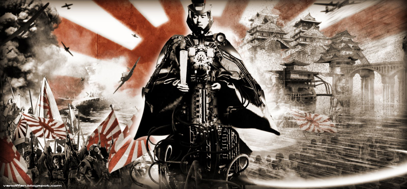Illustration for article titled WWII Leaders Get a Dieselpunk Makeover